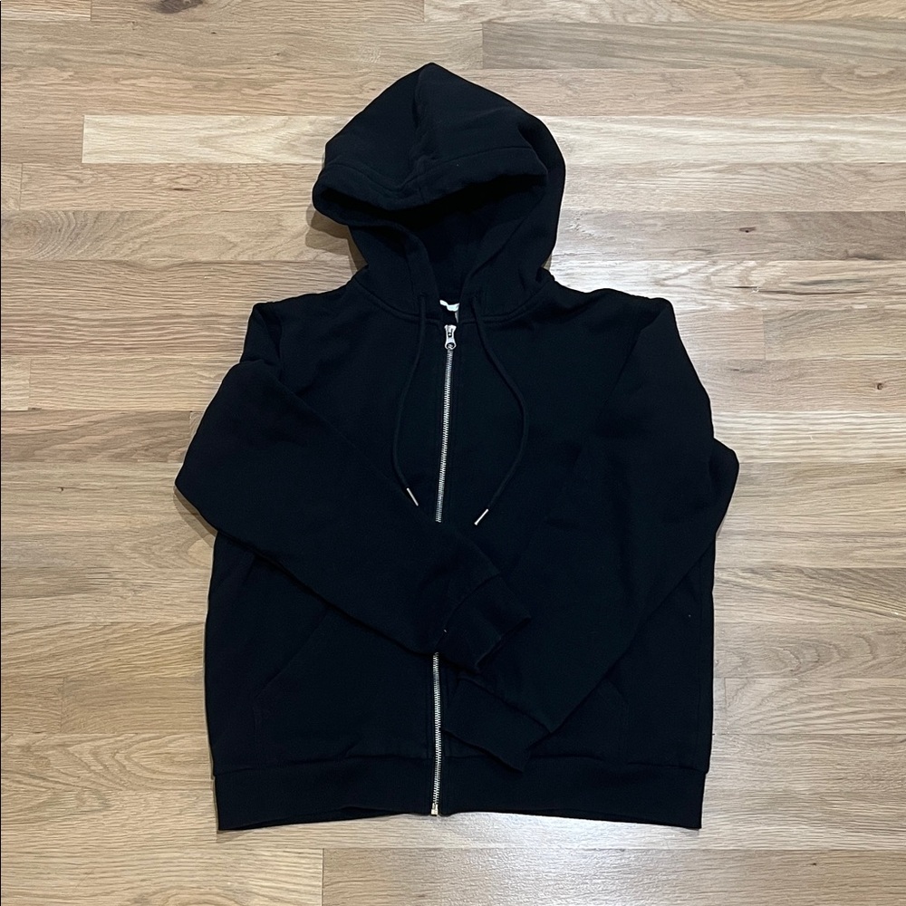H&M Black Hoodie Sweater